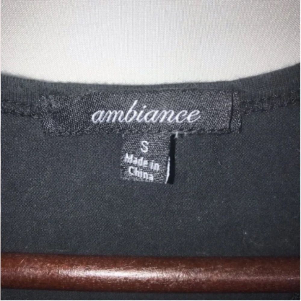Ambiance Black One Piece Bodysuit - Picture 7 of 7